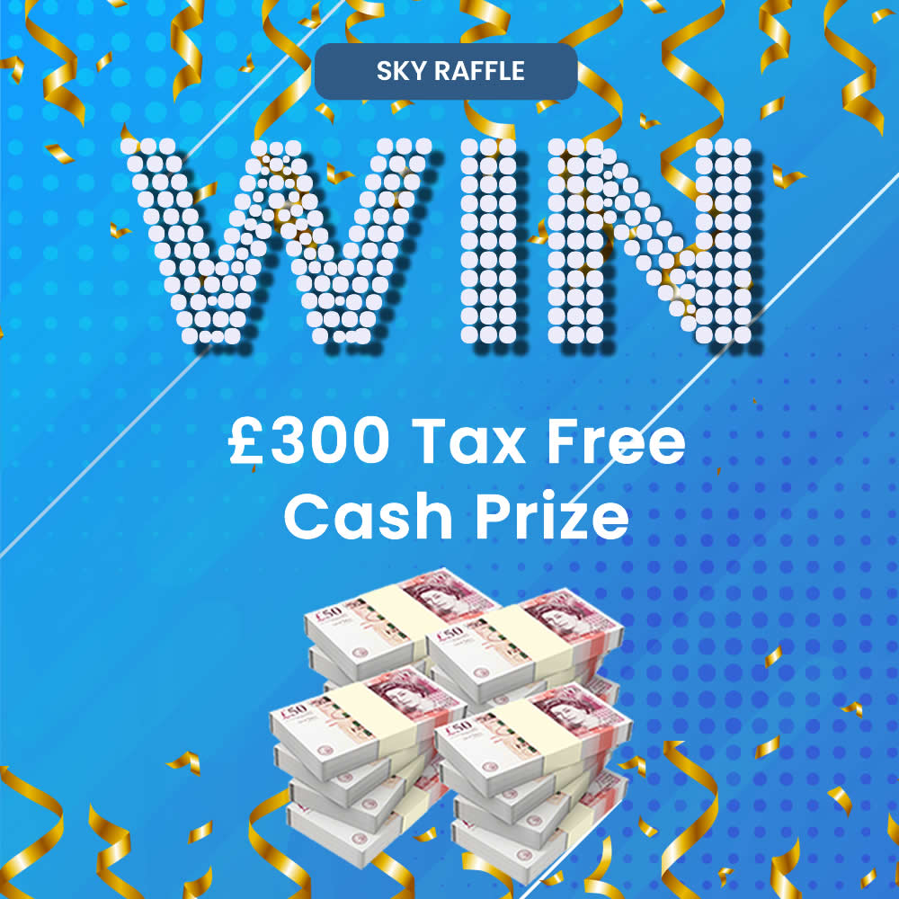 Win £1000 Tax Free Cash Prize
